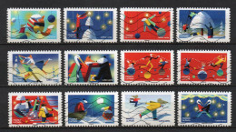 - FRANCE Adhésifs N° 2214/25 Oblitérés - Série Complète LES TIMBRES FÉÉRIQUES 2022 (12 Timbres) - - Used Stamps