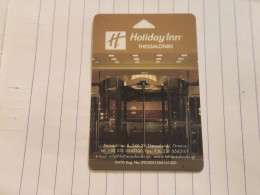 GREECE-HOLIDAY INN THESSALONIKI-hotal Key Card-(1132)-used Card - Hotelkarten
