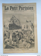 Le Petit Parisien N°248 - 5 Novembre 1893 - Escadre Russe à Toulon - Vaisseau Amiral « Empereur Nicolas 1er » - 1850 - 1899