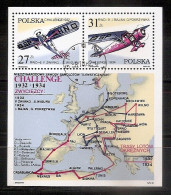 POLAND 1982●Airplane●Polish Aviators In Challenge Trophy●Mi Bl.87 CTO - Used Stamps