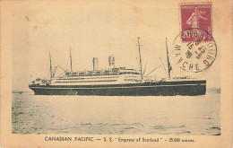 E873 Canadian Pacific Paquebot - Steamers