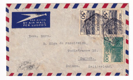 Lettre 1949 Beira Moçambique Mozambique Zurich Suisse Suissa Switzerland Olga De Paskievich - Mosambik