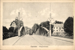 CPA Opladen Leverkusen Im Rheinland, Wupperbrücke - Autres & Non Classés