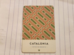 SPAIN-CATALONIA Browen-hotal Key Card-(1134)-used Card - Hotel Keycards