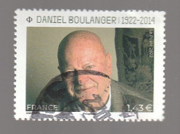 FRANCE 2022 DANIEL BOULANGER OBLITERE YT 5547 - Usati