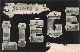 BELGIQUE - Liège - Souvenir - Statues - Monuments - Carte Postale Ancienne - Lüttich