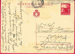 INTERO CARTOLINA POSTALE DEMOCRATICA STEMMA LIRE 3  (INT. 126) DA MILANO *13.V.1946* PER ROMA - Storia Postale