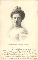 CPA Kronprinzessin Luise Von Sachsen, Princesse Luise Von Österreich Toskana, Portrait - Familles Royales