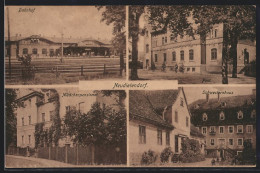 AK Neudietendorf, Bahnhof, Schwesternhaus, Post  - Autres & Non Classés