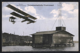 AK Friedrichsort, Torpedoschiesshalle, Marine-Wasserflugzeug  - Sonstige & Ohne Zuordnung