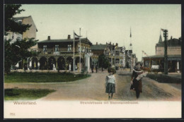 AK Westerland, Strandstrasse Mit Steinmannstrasse  - Autres & Non Classés