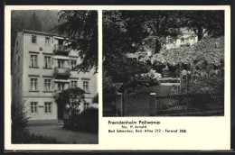 AK Bad Schandau, Hotel Fremdenheim Poliwania, Bad-Allee 212  - Bad Schandau