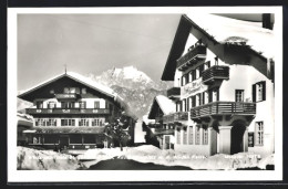 AK St. Johann I. Tirol, Platz Mit Wilden Kaiser Im Winter, Post- Und Telegraphenamt  - Autres & Non Classés