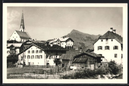 AK Kirchbichl, Ortsansicht Mit Kirche Und Berggipfel  - Other & Unclassified