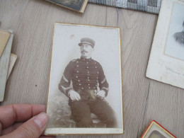 P6 Photo Originale Miltaria Cabinet Grand Format Benjamin Toulon 13 Au Col - Guerre, Militaire