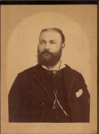 Panama, Homme Barbu Et  Mustachu, Photographie Parisienne Felix Blanc Panama - Old (before 1900)