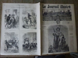 Le Journal Illustré Mai 1870 Plébiscite Pélerins De La Mecque Isthme De Suez Petits Métiers à Paris - Zeitschriften - Vor 1900
