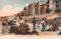 MARSEILLE (Bouches-du-Rhône) - Esplanade De La Tourette - Les Cordiers - Tirage Couleurs - Ecrit (2 Scans) - Petits Métiers
