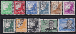 Deutsches Reich   .    Michel   .     529/539    .    O    .   Gestempelt   .    /    .   Cancelled - Used Stamps
