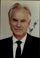 CPA Politiker Hans Modrow, Ministerpräsident Der DDR, Portrait, Autogramm - Personnages