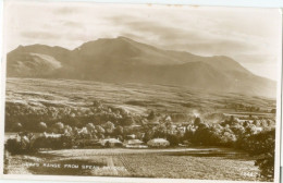 Achnacarry 1952; Nevis Range From Spean Bridge - Circulated. (Valentine & Sons) - Inverness-shire