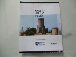 Biglietto Ingresso Con Matrice "PAESTUM VELIA ARTEM - MIBAC" - Tickets - Vouchers