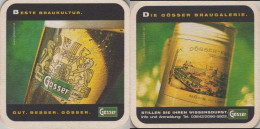 5004058 Bierdeckel Quadratisch - Gösser - Beer Mats