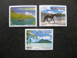 Polynésie: TB Série N° 1242 Au N° 1244, Neufs XX. - Nuovi