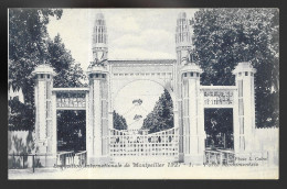 Montpellier 1927, Exposition Internationale, Porte Monumentale (A18p43) - Montpellier