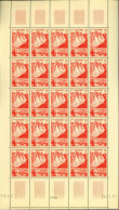 Andorre 1957- Andorre Française- Timbres Neufs. Yvert Nr.: 140 Michel Nr.: 144. Feuille De 25 ... (EB) AR-02964 - Unused Stamps