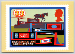 Inland Waterways Brecknock & Abergavenny Canal, PHQ Postcard, Unposted 1993 - PHQ Karten