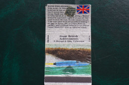 Campbell Speed Record Matchbox Label  étiquette De Boite Allumettes Great British Achievements Bryant May Collection - Scatole Di Fiammiferi - Etichette