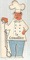 Menu , Découpi , Restaurant LA CREMAILLERE , Rue G. Patin, BEAUVAIS , Illustrateur Robert Ledu, 4 Pages, Frais Fr 1.95 € - Menükarten