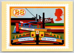 Inland Waterways Stainforth & Headby Canal, PHQ Postcard, Unposted 1993 - PHQ Cards