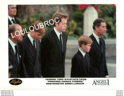 FUNERAILLES LADY DIANA SPENCER LADY DI OBSEQUES DU 06/09/1997 PHOTO DE PRESSE ANGELI 21X15CM R7 - Célébrités