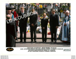 FUNERAILLES LADY DIANA SPENCER LADY DI OBSEQUES DU 06/09/1997 PHOTO DE PRESSE ANGELI 21X15CM R6 - Berühmtheiten