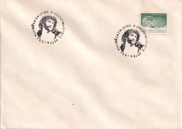 A24874 - Easter "Christ Is Risen!" Sibiu Postal Cover Romania 1991 - Lettres & Documents