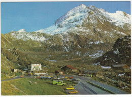 Sustenpass: SIMCA 1100, RENAULT 6, OPEL KADETT B, REKORD-D COUPÉ, JEEP, MAGIRUS-DEUTZ S3500 ?, VW 1200 (Suisse/Schweiz) - Voitures De Tourisme