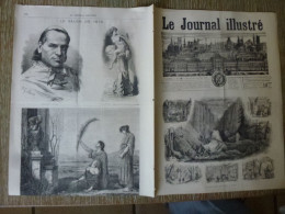 Le Journal Illustré Juin 1870 Freychutz De Weber Revue De Longchamps Salon De 1870 - Magazines - Before 1900