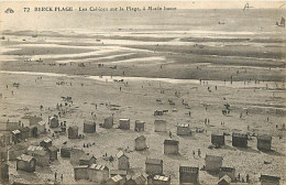 62 - Berck Sur Mer - Les Cabines Sur La Plage à Marée Basse - Animée - CPA - Voir Scans Recto-Verso - Berck