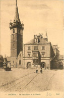 67 - Obernai - Le Kapellturm Et La Mairie - Animée - Voyagée En 1921 - CPA - Voir Scans Recto-Verso - Obernai