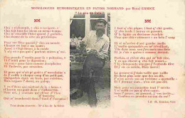 Folklore - Monologues Humoristiques En Patois Normand Par Henri Ermice - Le Sou De Café - CPA - Oblitération Ronde De 19 - Altri & Non Classificati