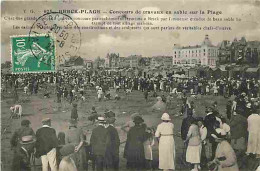 62 - Berck Plage - Concours De Travaux En Sable Sur La Plage - Animé - Ecrite En 1922 - CPA - Voir Scans Recto-Verso - Berck