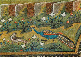 Art - Mosaique Religieuse - Ravenna - Basilica Di S Vitale - Il Pavone Particolare DelI'Abside - Le Paon - Detail De L'A - Gemälde, Glasmalereien & Statuen
