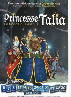 Publicite - Princesse Talia - Le Monde Du Dessous - Parcours Féérique Dans La Grotte De Han - Carte Neuve - CPM - Voir S - Publicité