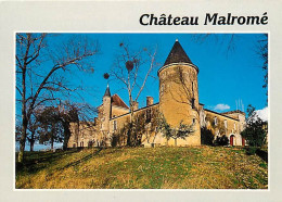 Chateaux - Saint André Du Bois - Saint Macaire - Château Malromé - Gironde - CPM - Carte Neuve - Voir Scans Recto-Verso - Kastelen