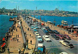 Automobiles - Turquie - Istanbul - Galata Bridge - Voir Timbre - CPM - Voir Scans Recto-Verso - PKW