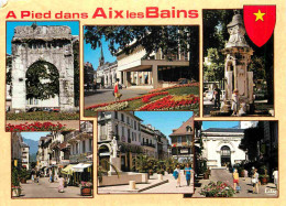 73 - Aix Les Bains - Multivues - Blasons - CPM - Voir Scans Recto-Verso - Aix Les Bains