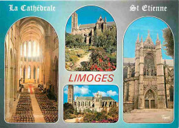 87 - Limoges - La Cathédrale Saint Etienne - Multivues - CPM - Voir Scans Recto-Verso - Limoges