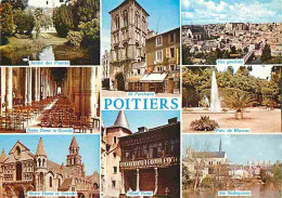 86 - Poitiers - Multivues - Eglise - Flamme Postale - CPM - Voir Scans Recto-Verso - Poitiers